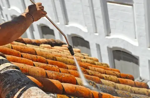 Nettoyage de toitures - Étercy